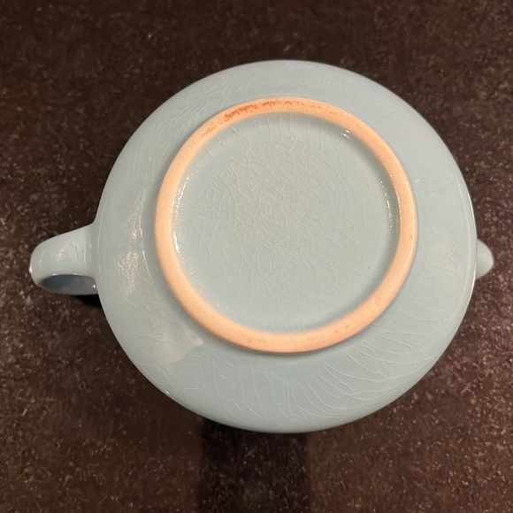 Vintage Soft Blue Creamer. Beautiful. - Picture 6 of 7
